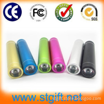 Colorful Universal Portable Power Bank 2600mAh AAA LED Power Bank